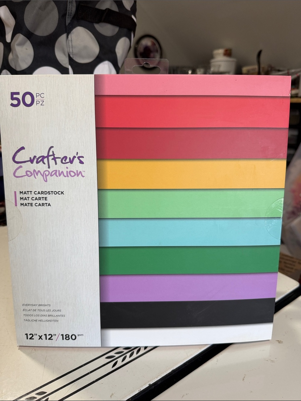 Crafters Companion Everyday Brights Matt Cardstock Pack